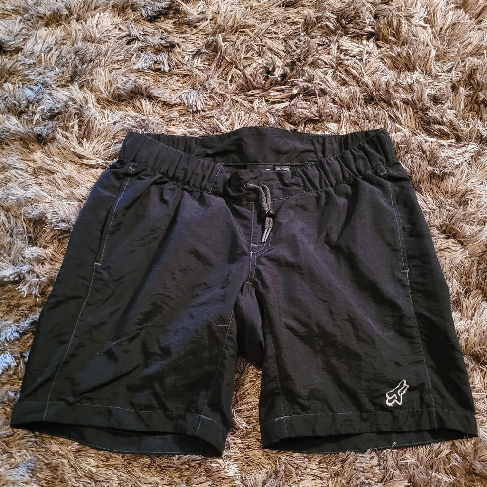 Fox Padded Black Mountain Biking Shorts